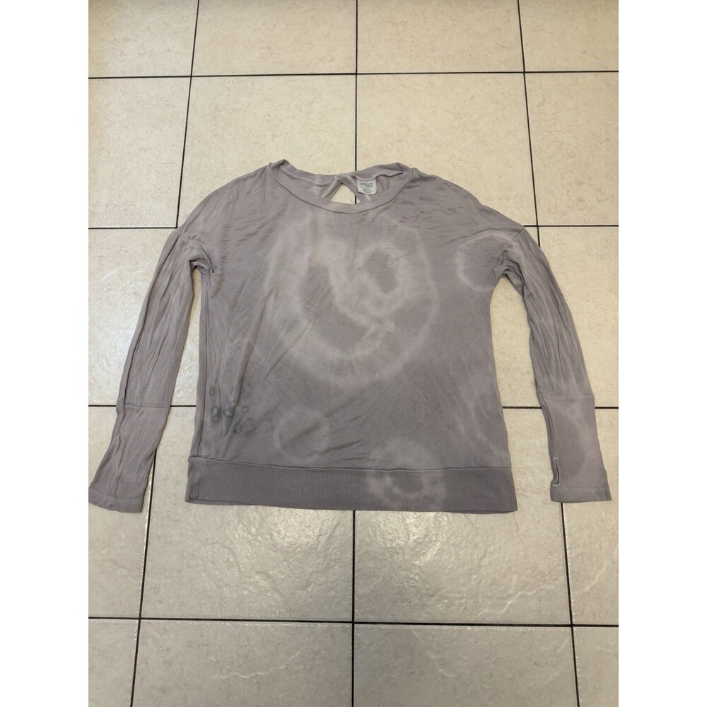 Danskin Now Light Purple tie-dye-crewneck, pull over, Long sleeve Women’s Shirt